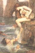 John William Waterhouse The Siren (mk41) Sweden oil painting artist